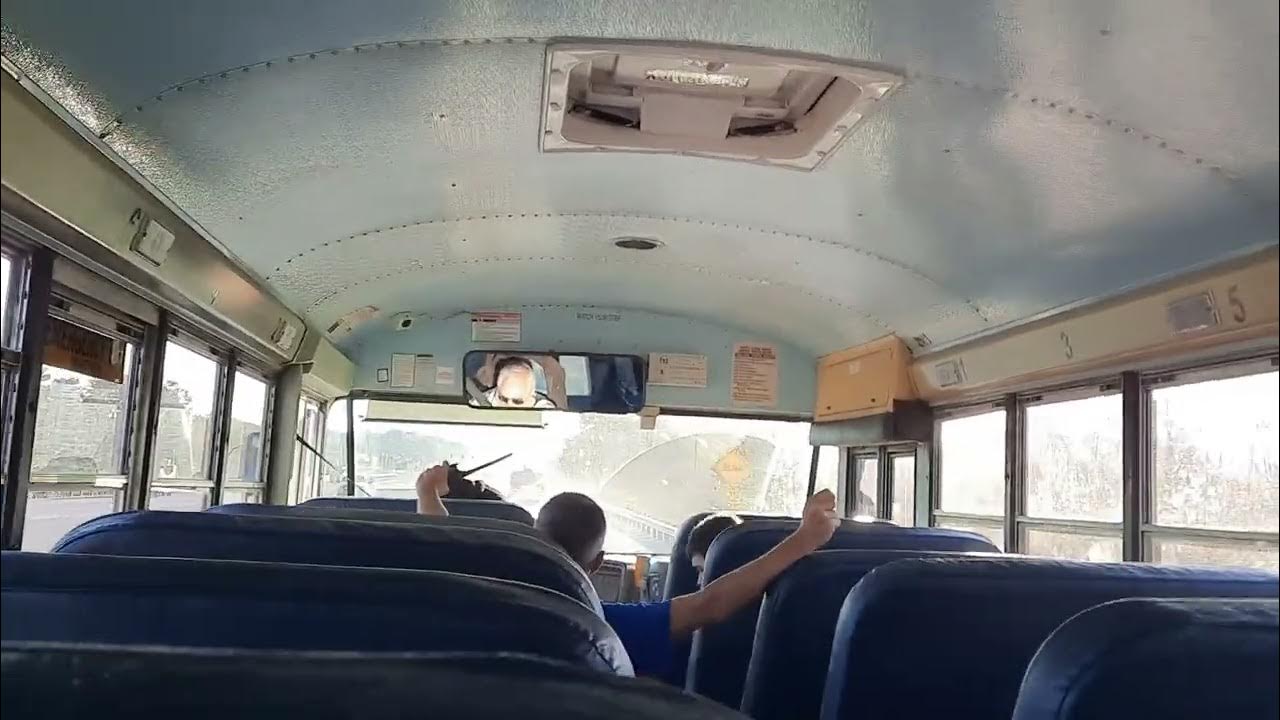 Bus ride to the Hardin county school bus garage YouTube