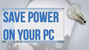 How to save power on your PC