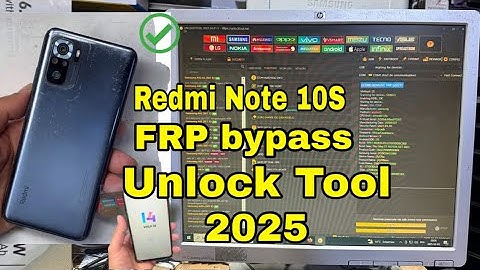 Redmi Note 10S FRP Bypass Unlock Tool 2025 ✅