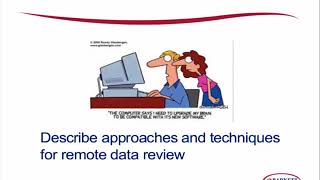 The CRA Role in Risk Based Monitoring Trailer