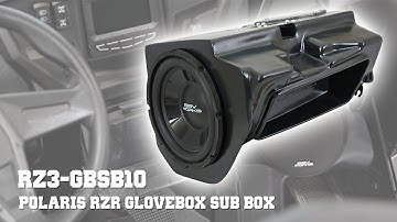 SSV Works RZ3-GBSB10 Installation Glovebox Sub Enclosure for Polaris RZR xp1000