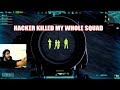 HACKER KILLED MY WHOLE SQUAD THEN I TROLLED HIM😂 || FUNNY VOICE CHAT || pubg mobile