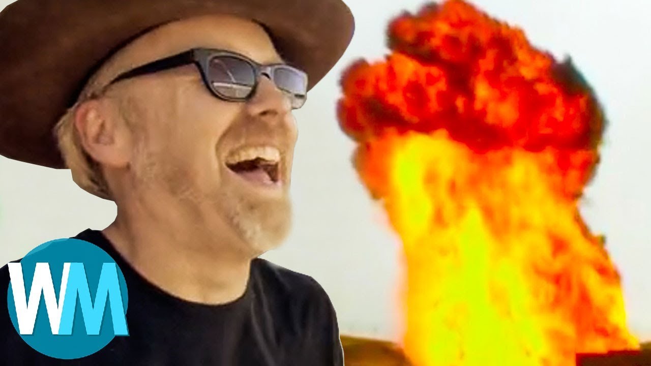 Top 10 Craziest Mythbusters Moments Watchmojo Com