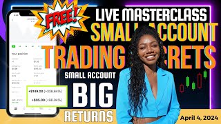 FREE Course: How to Grow a Small Account with Options Trading + Live Q&A