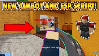 New Arsenal Aimbot And Esp Script Op Script Roblox Youtube - v3rmillion roblox scripts 2020