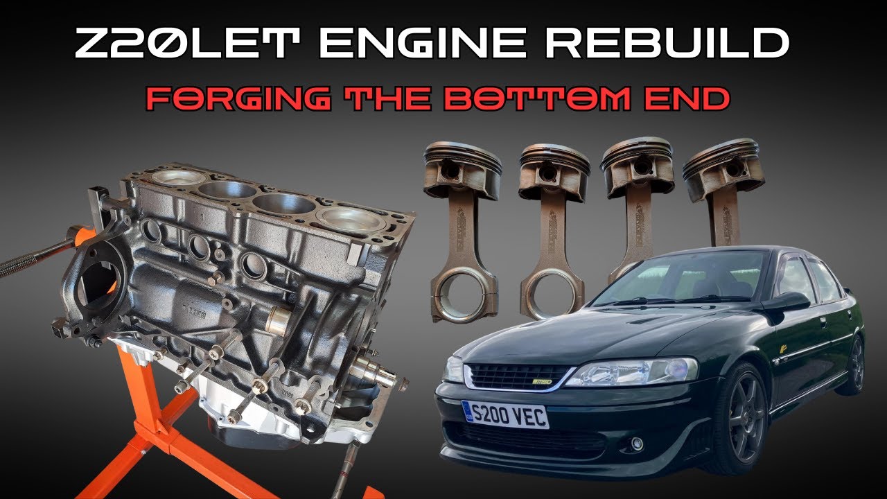 Z20let Engine Z20LET Engine Rebuild | Forging the Bottom End - YouTube