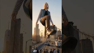 4K Realistic Android 18 In Real Life Karina Fan-Made Vfx - Dragon Ball