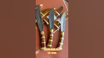 Thanh lý 3 cây dao mèo muồng