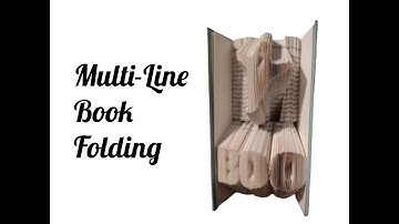 Multi-Line Book Folding