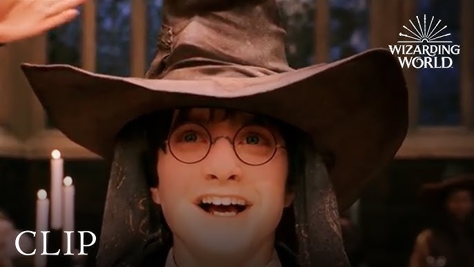 Harry Potter e la Pietra Filosofale (2001) - Il Cappello Parlante assegna  Harry ai Grifondoro (3/7) 