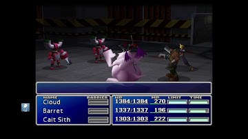FINAL FANTASY VII - PS4 - Cait Sith Limit Break Fail