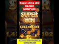 SUPER WIN REJEKI NOMPLOK X40 & X80, MANTAP BROO#videoshort #rejekinomplok #higgsdominoisland