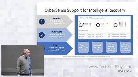 Index Engines CyberSense Post-Attack Recovery Workflow