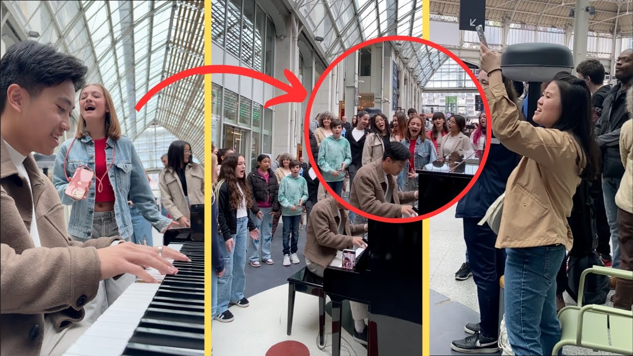 I was playing “Love Story” by Taylor Swift when suddenly a whole choir joins me 😍🤯 I was playing “Love Story” by Taylor Swift when suddenly a whole choir joins me 😍🤯