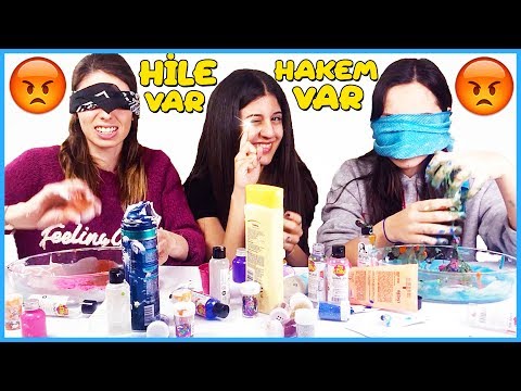 Slime Şakası Gözü Kapalı Slaym Challenge Çöplük Slime Dila Kent