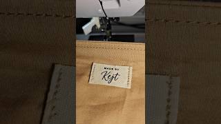 Trying out new labels for my sewing projects #sewing #sewingaddict #handmade #slowfashion