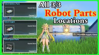 Hidden Quest | All 3/3 Robot Parts Locations | No Response Tonight Quest【Wuthering Waves 1.0】