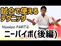 [試合で使えるテクニック]解説　ニーパイポ(後編)　teach techniques “Nipaipo "(part2)
