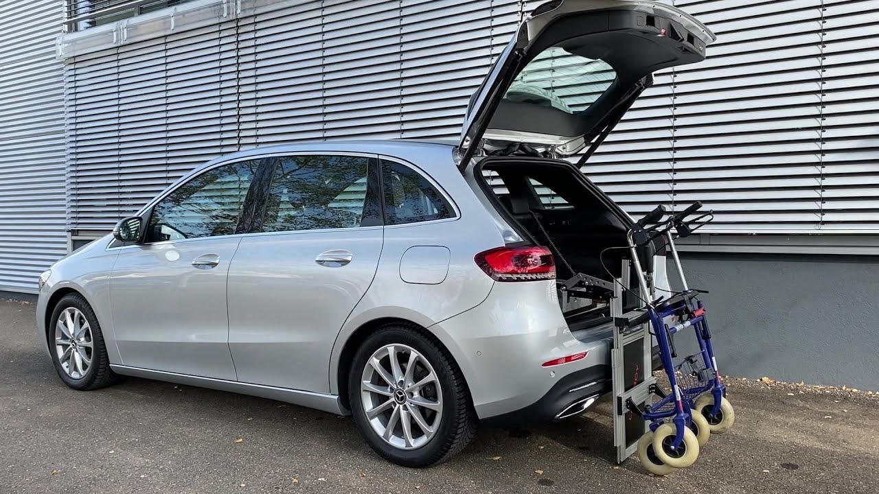 Rausch Technik LADEBOY für Rollator im Mercedes Benz B Klasse 