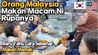 Rupanya Selama Ini Kami Salah Cara Makan di Mamak? Keluarga Korea Belajar Budaya Mamak Malaysia 🇲🇾 screenshot 5