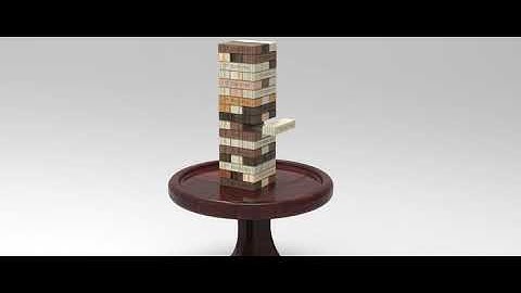 Jenga Animation - Rosa Liang