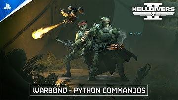 Helldivers 2 | Python Commandos Warbond | PS5, PC
