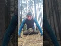 Мокро. 🌧️🖐️🌲🧌. #liohastyle #отжиманиявлесу #юмор #261025.