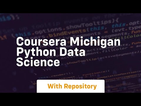 coursera michigan python