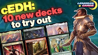 10 Powerful New cEDH Decks to Try