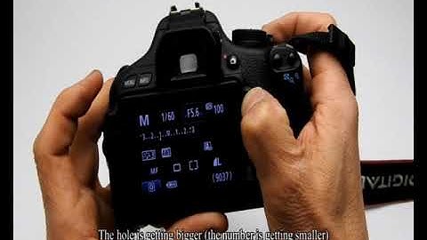 How to use a DSLR light meter in Manual Mode