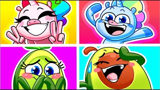 Face Puzzle with Avocado Babies | BI BA BOOM and VocaVoca Kids Songs