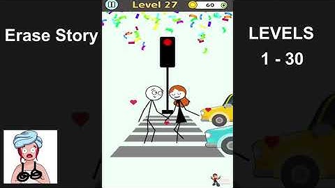 Erase Story - Gameplay Walkthrough Part 1 Levels 1-50 (iOS,Android)