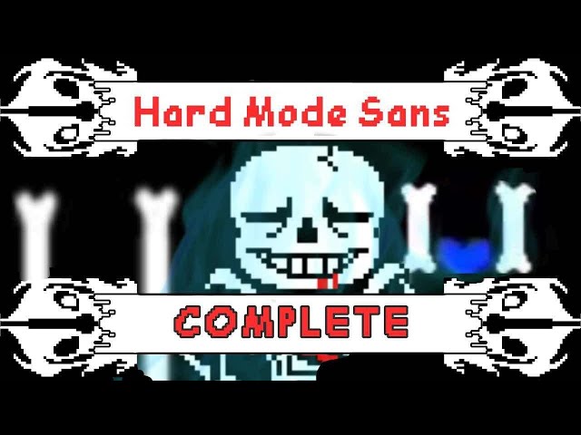 Bad Time Simulator】sans hard mode增加一回合，又增加一点难度，换了