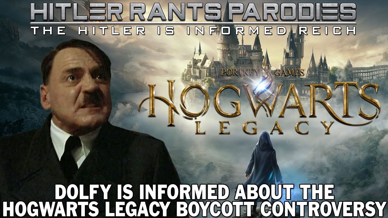 Hitler is informed about the Hogwarts Legacy boycott controversy