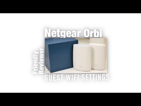 Netgear Orbi - How to Setup the Guest Wifi Tutorial