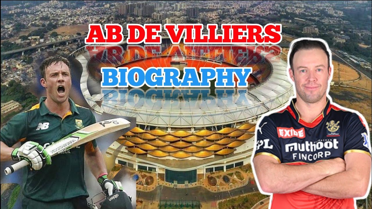 Biography of MR. 360 AB De Villiers || You Are Talented : You Are AB De ...