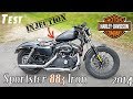 Test ctait mieux avant  harleydavidson sportster 883 iron de 2014