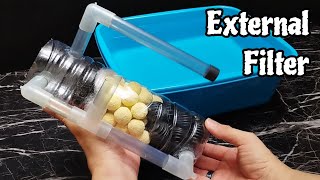 External filter DIY | DIY filter for fish tank