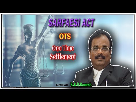 OTS l One Time Settlement l SARFAESI ACT l Advocate KRD Ramesh l Magham Tv