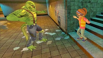 The Lizard Man - New Scary Game Act 1 Full Gameplay (Android,iOS)