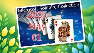 Microsoft Daily Challenge Solitaire Solution May 01 2025 screenshot 3