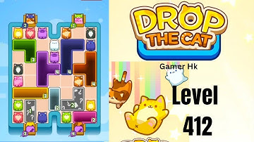 Drop The Cat Level 412 Walkthrough Solution 