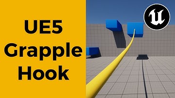 How to make a Grappling Hook in Unreal Engine 5 | First Person Locomotion