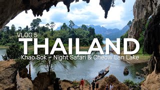 From Phuket to Khao Sok – Night Walk &amp; Cheow Lan Lake | Thailand Vlog #5