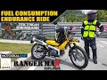 Aveta ranger max explorer full tank endurance ride  top speed  economy  maximum mileage