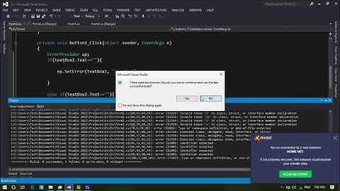 How to use errorprovider in C#