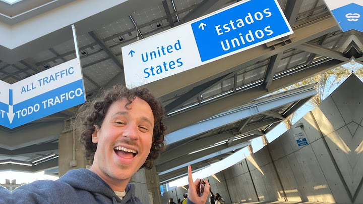 ¿Cómo es cruzar CAMINANDO la frontera de Estados Unidos? 🇺🇸🚶🏽🇲🇽