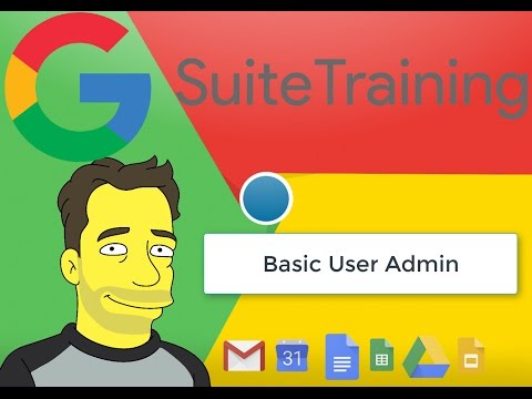 G Suite Tutorials Μάθημα 1: Διαχείριση χρηστών