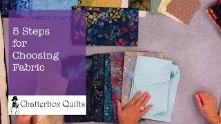 5 Steps For Choosing Fabric