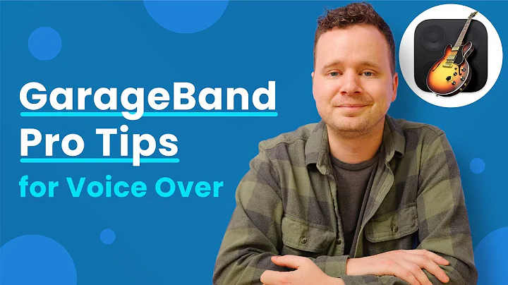 Edit Voice Overs in GarageBand Like a Pro